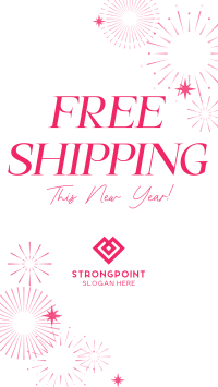 New Year Shipping Video Image Preview