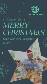A Merry Christmas Feast Facebook Story Preview