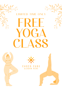 Zen Yoga Promo Poster Image Preview