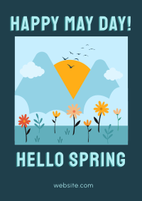 Spring Concept Poster Design