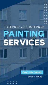 Exterior Painting Services Facebook Story Image Preview