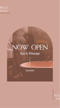 Spa & Massage Facebook Story Design