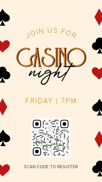 Casino Night Elegant Instagram Reel Image Preview