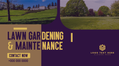 Neat Lawn Maintenance Facebook event cover Image Preview