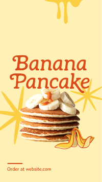 Order Banana Pancake TikTok video Image Preview