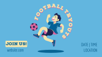 Soccer Clinic Jump Facebook Event Cover Design