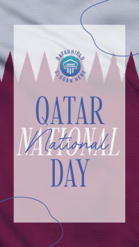 Qatar National Day Greeting Instagram reel Image Preview