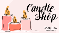 Candle Line Facebook Event Cover Design