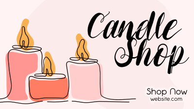Candle Line Facebook event cover Image Preview