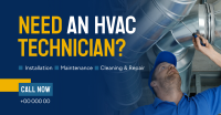 HVAC Technician Facebook ad Image Preview