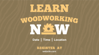 Woodworking Course Facebook event cover Image Preview