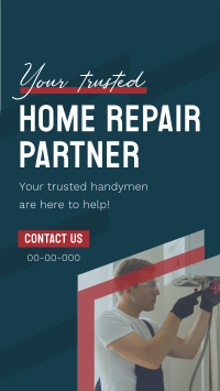 Trusted Handyman YouTube short Image Preview