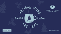 Holiday Mug Facebook Event Cover Design
