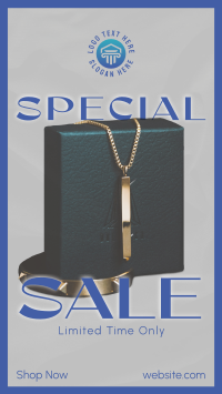 Jewelry Editorial Sale Facebook Story Design