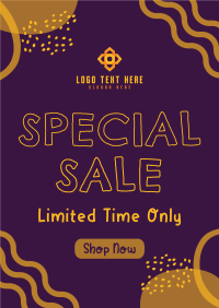 Special Sale for a Limited Time Only Poster Design
