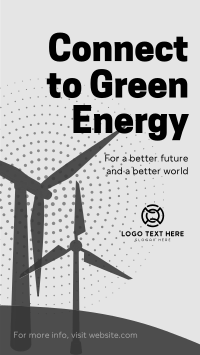 Green Energy Silhouette YouTube Short Preview