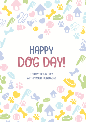 Dog Day Heart Flyer Image Preview