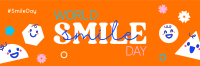 Spreading Smiles Twitter Header Design