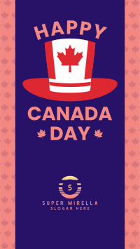 Canada  Hat Facebook Story Image Preview