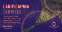 Professional Landscaping Facebook ad Image Preview