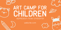Art Camp for Kids Twitter post Image Preview