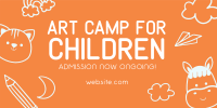 Art Camp for Kids Twitter Post Image Preview