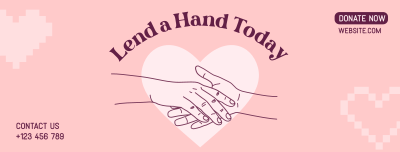 Helping Hand Facebook cover Image Preview