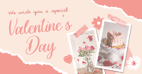 Scrapbook Valentines Greeting Facebook ad Image Preview