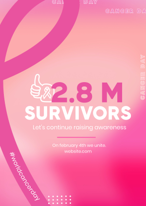 Cancer Survivor Flyer Image Preview