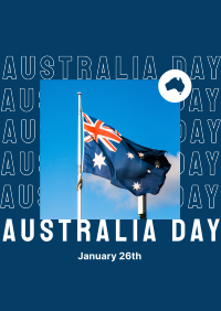 Australia Flag Poster Image Preview
