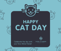 Cat Day Greeting Facebook post Image Preview