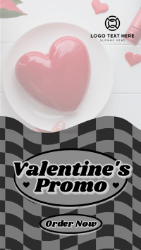 Retro Valentines Promo Instagram reel Image Preview
