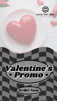 Retro Valentines Promo Instagram Reel Preview