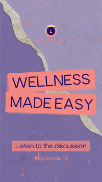 Easy Wellness Podcast TikTok video Image Preview