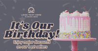 It's Our Birthday Doodles Facebook ad Image Preview