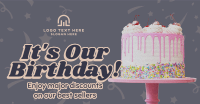 It's Our Birthday Doodles Facebook Ad Image Preview