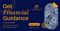 Modern Corporate Get Financial Guidance Facebook Ad Design