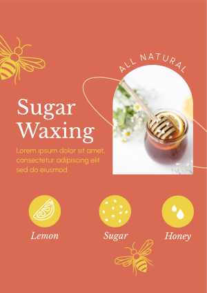 Sugar Waxing Salon Flyer Image Preview