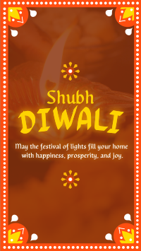 Peaceful Diwali Greeting YouTube Short Preview