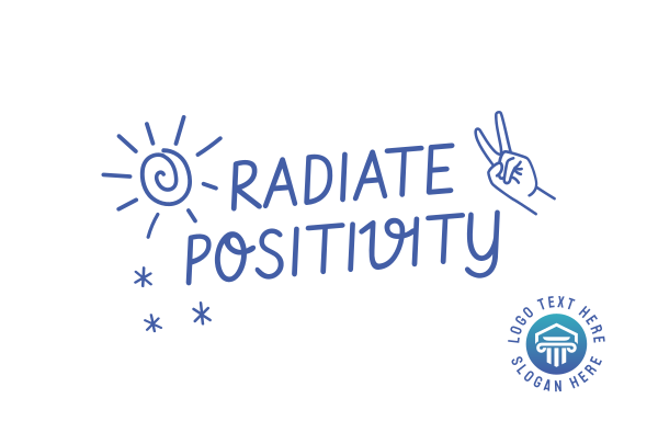 Radiate Positivity Pinterest Cover Design Image Preview