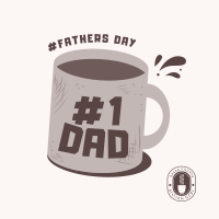 Father's Day Coffee Instagram post Image Preview