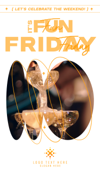 Fun Friday Party Celebrate Instagram Reel Design