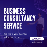 Business Consulting Service Instagram Post Design