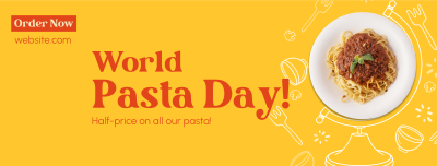 Globe Pasta Facebook cover Image Preview