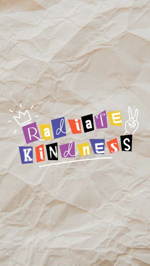 Radiate Kindness Facebook story Image Preview