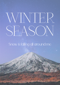 Winter Season Poster Image Preview