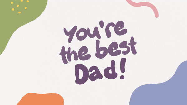 Dad's Day Doodle Facebook Event Cover Design Image Preview