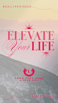 Elevating Life Facebook story Image Preview