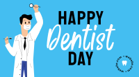 A Happy Dentist Facebook Event Cover Design