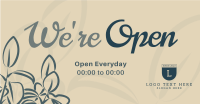 Plant Store Open Facebook ad Image Preview